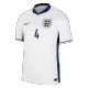 Calidad Premium Camiseta RICE #4 Inglaterra Euro 2024 Primera Equipación Local Hombre - Versión Hincha - camisetasfutbol