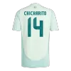 Camiseta CHICHARITO #14 Mexico Copa América 2024 Segunda Equipación Visitante Hombre - Versión Hincha - camisetasfutbol