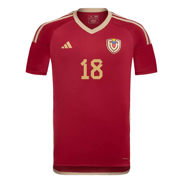 Camiseta ARANGO #18 Venezuela Copa América 2024 Primera Equipación Local Hombre - Versión Hincha - camisetasfutbol