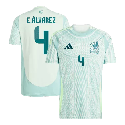 Camiseta E.ÁLVAREZ #4 Mexico Copa América 2024 Segunda Equipación Visitante Hombre - Versión Hincha - camisetasfutbol