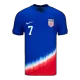 Calidad Premium Camiseta REYNA #7 USA 2024 Segunda Equipación Visitante Hombre - Versión Hincha - camisetasfutbol
