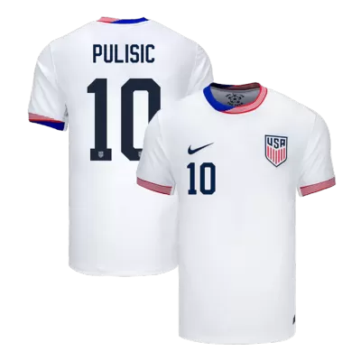 Camiseta PULISIC #10 USA Copa América 2024 Primera Equipación Local Hombre - Versión Hincha - camisetasfutbol