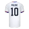 Camiseta PULISIC #10 USA Copa América 2024 Primera Equipación Local Hombre - Versión Hincha - camisetasfutbol