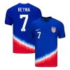 Calidad Premium Camiseta REYNA #7 USA 2024 Segunda Equipación Visitante Hombre - Versión Hincha - camisetasfutbol