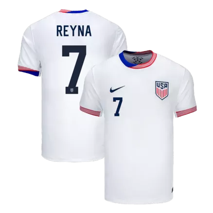Camiseta REYNA #7 USA Copa América 2024 Primera Equipación Local Hombre - Versión Hincha - camisetasfutbol