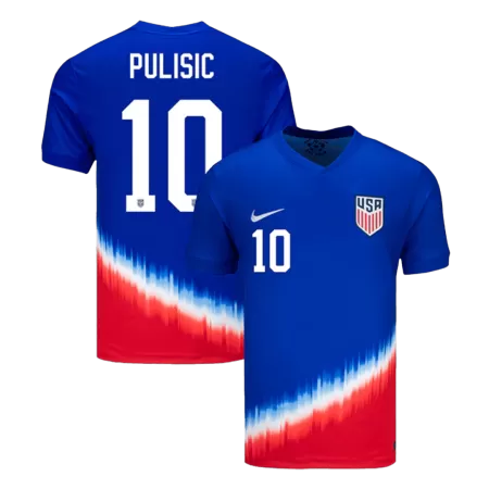 Calidad Premium Camiseta PULISIC #10 USA 2024 Segunda Equipación Visitante Hombre - Versión Hincha - camisetasfutbol