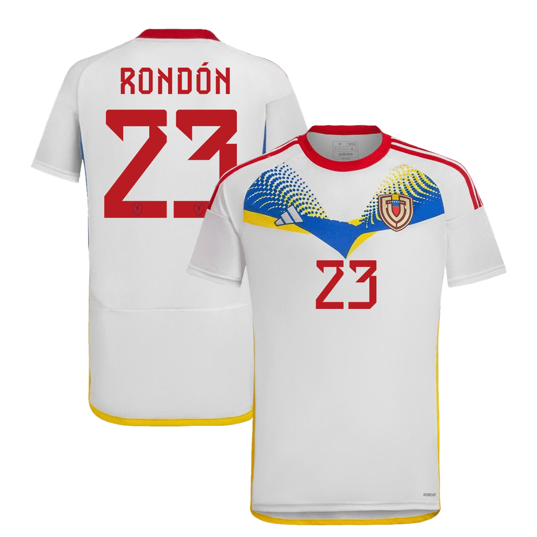 Camiseta RONDÓN #23 Venezuela Copa América 2024 Segunda Equipación ...