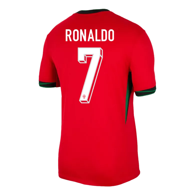 Camiseta RONALDO #7 Portugal Euro 2024 Primera Equipación Local Hombre - Versión Hincha - camisetasfutbol