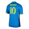 Camiseta RODRYGO #10 Brazil Copa América 2024 Segunda Equipación Visitante Hombre - Versión Hincha - camisetasfutbol