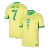 Calidad Premium Camiseta VINI JR. #7 Brazil Copa América 2024 Primera Equipación Local Hombre - Versión Hincha - camisetasfutbol