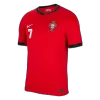 Calidad Premium Camiseta RONALDO #7 Portugal Euro 2024 Primera Equipación Local Hombre - Versión Hincha - camisetasfutbol