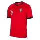 Calidad Premium Camiseta RONALDO #7 Portugal Euro 2024 Primera Equipación Local Hombre - Versión Hincha - camisetasfutbol