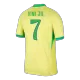 Calidad Premium Camiseta VINI JR. #7 Brazil Copa América 2024 Primera Equipación Local Hombre - Versión Hincha - camisetasfutbol