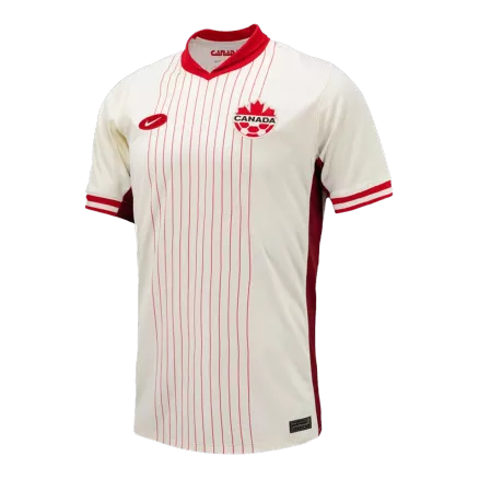 Camiseta Canada Copa América 2024 Segunda Equipación Visitante Hombre - Versión Hincha - camisetasfutbol