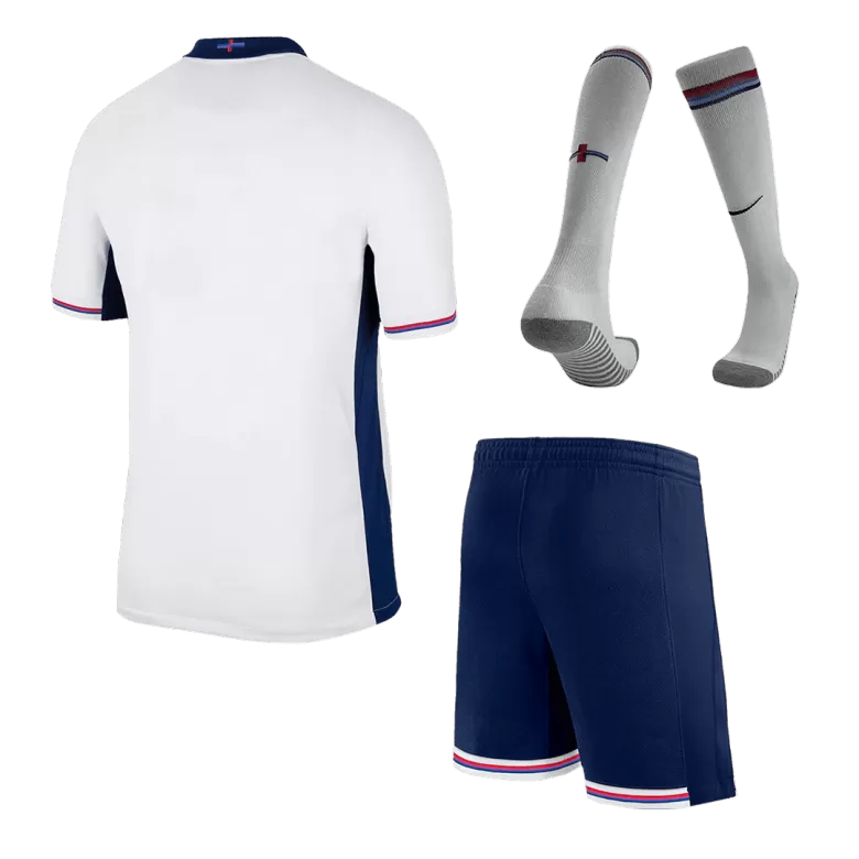 Miniconjunto Completo Inglaterra Euro 2024 Primera Equipación Local Niño (Camiseta + Pantalón Corto + Calcetines) - camisetasfutbol