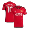 Camiseta RASHFORD #10 Manchester United 2023/24 Primera Equipación - Versión Hincha - camisetasfutbol