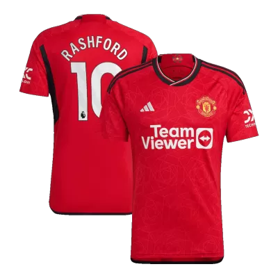 Camiseta RASHFORD #10 Manchester United 2023/24 Primera Equipación - Versión Hincha - camisetasfutbol