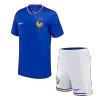 Miniconjunto Francia Euro 2024 Primera Equipación Local Niño (Camiseta + Pantalón Corto) - camisetasfutbol