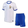 Miniconjunto Francia  Euro 2024 Segunda Equipación Visitante Niño (Camiseta + Pantalón Corto) - camisetasfutbol