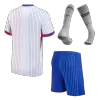 Miniconjunto Completo Francia Euro 2024 Segunda Equipación Visitante Niño (Camiseta + Pantalón Corto + Calcetines) - camisetasfutbol