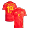 Camiseta LAMINE YAMAL #19 España Euro 2024 Primera Equipación Local Hombre - Versión Hincha - camisetasfutbol