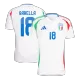 Calidad Premium Camiseta BARELLA #18 Italia Euro 2024 Segunda Equipación Visitante Hombre - Versión Hincha - camisetasfutbol