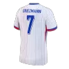 Calidad Premium Camiseta GRIEZMANN #7 Francia Euro 2024 Segunda Equipación Visitante Hombre - Versión Hincha - camisetasfutbol