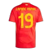 Calidad Premium Camiseta LAMINE YAMAL #19 España Euro 2024 Primera Equipación Local Hombre - Versión Hincha - camisetasfutbol