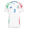 Calidad Premium Camiseta DIMARCO #3 Italia Euro 2024 Segunda Equipación Visitante Hombre - Versión Hincha - camisetasfutbol