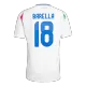 Calidad Premium Camiseta BARELLA #18 Italia Euro 2024 Segunda Equipación Visitante Hombre - Versión Hincha - camisetasfutbol