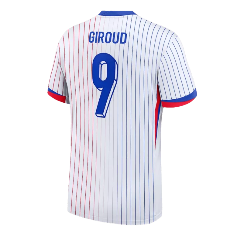 Camiseta GIROUD #9 Francia Euro 2024 Segunda Equipación Visitante Hombre - Versión Hincha - camisetasfutbol