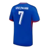 Calidad Premium Camiseta GRIEZMANN #7 Francia Euro 2024 Primera Equipación Local Hombre - Versión Hincha - camisetasfutbol