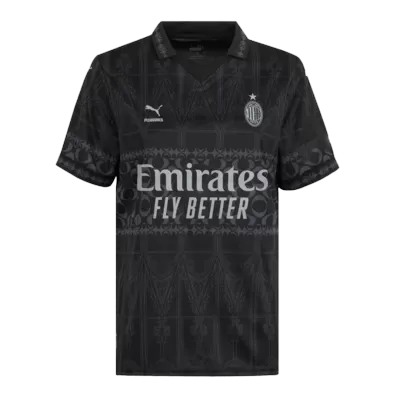 Camiseta AC Milan x Pleasures 2023/24 Cuarta Equipación Mujer - Versión Hincha - camisetasfutbol