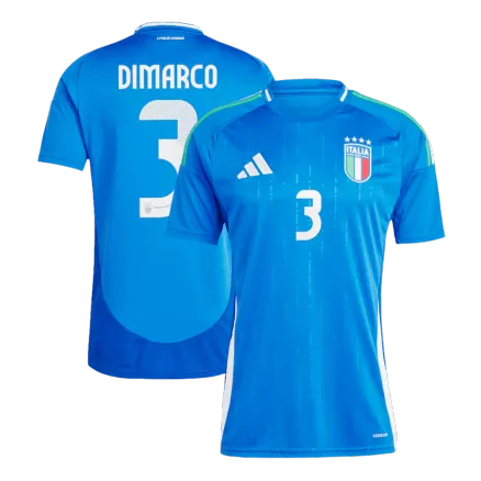 Camiseta DIMARCO #3 Italia Euro 2024 Primera Equipación Local Hombre - Versión Hincha - camisetasfutbol