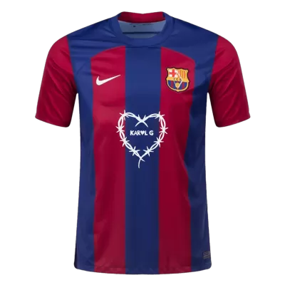 Camiseta Barcelona X Karol G 2023/24 Hombre - Versión Hincha - camisetasfutbol