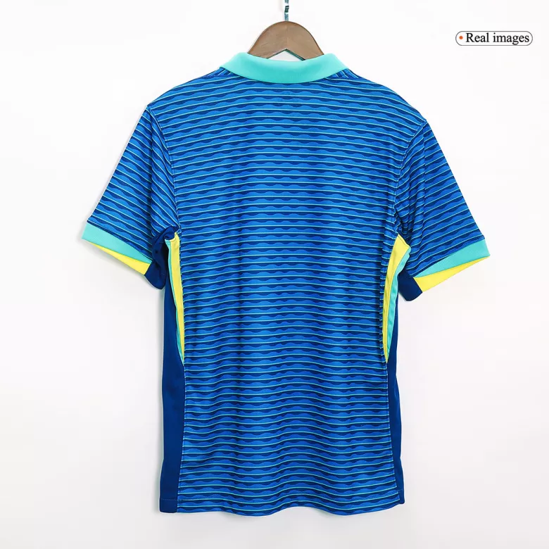 Camiseta Brazil Copa América 2024 Segunda Equipación Visitante Hombre - Versión Hincha - camisetasfutbol