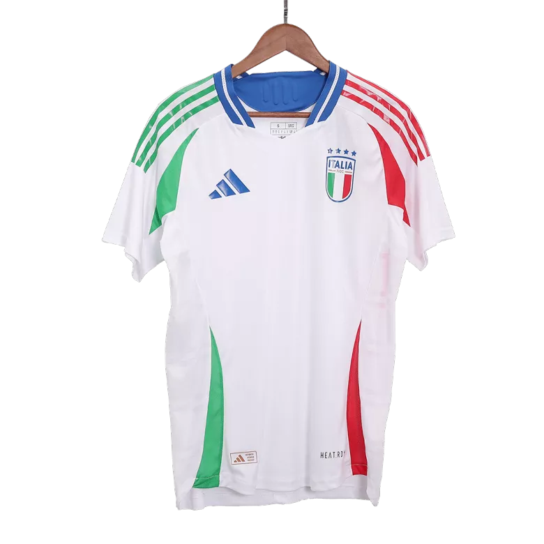 Camiseta Auténtica Italia Euro 2024 Segunda Equipación Visitante Hombre - Versión Jugador - camisetasfutbol