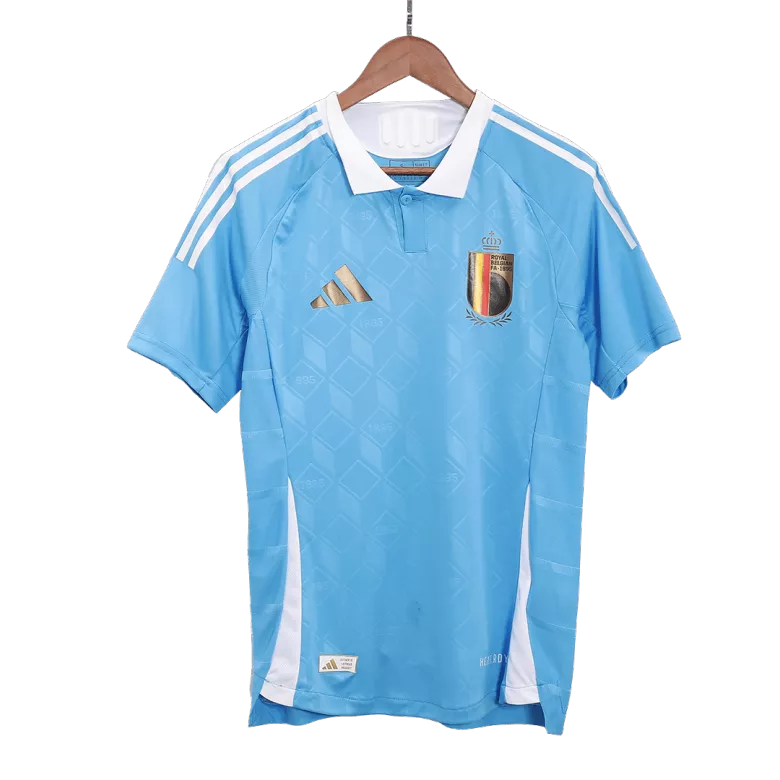 Camiseta Auténtica Bélgica Euro 2024 Segunda Equipación Visitante Hombre - Versión Jugador - camisetasfutbol