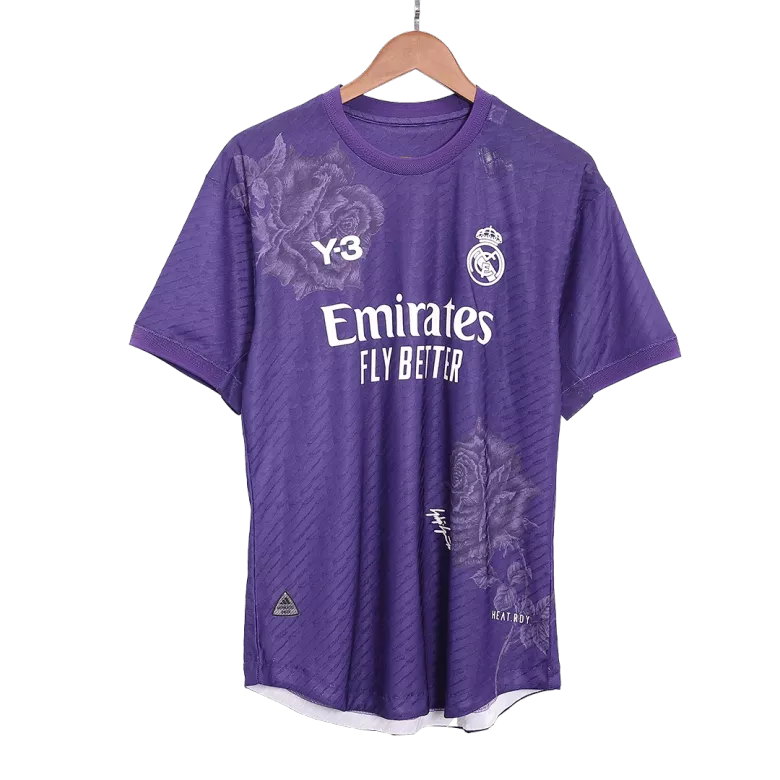 Camiseta Auténtica Real Madrid 2023/24 Y-3 Cuarta Equipación Hombre - Versión Jugador - camisetasfutbol