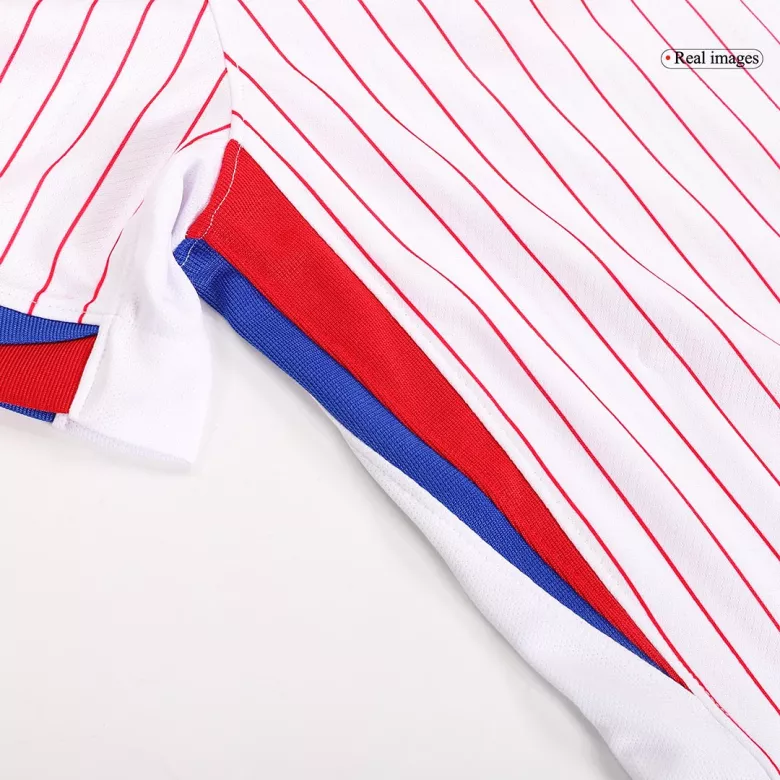 Calidad Premium Camiseta Francia Euro 2024 Segunda Equipación Visitante Hombre Talla Grande（4XL-5XL) - Versión Hincha - camisetasfutbol