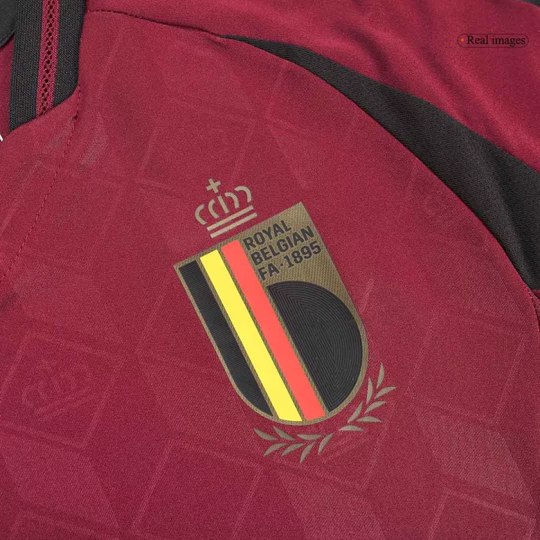 Camiseta Auténtica Bélgica Euro 2024 Primera Equipación Local Hombre - Versión Jugador - camisetasfutbol
