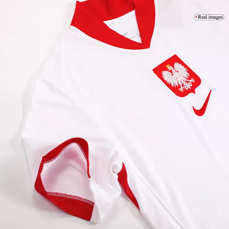 Camiseta Polonia Euro 2024 Primera Equipación Local Hombre - Versión Hincha - camisetasfutbol