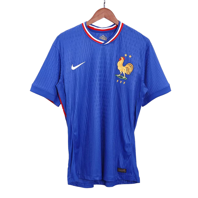 Camiseta Auténtica Francia 2024 Primera Equipación Local Hombre - Versión Jugador - camisetasfutbol