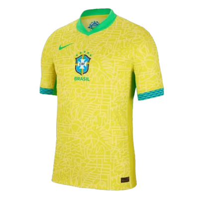 Camiseta Auténtica Brazil Copa América 2024 Primera Equipación Local Hombre - Versión Jugador - camisetasfutbol