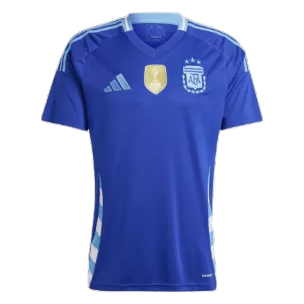 Calidad Premium Camiseta Argentina 2024 Segunda Equipación Visitante Hombre Talla Grande（4XL-5XL)  - Versión Hincha - camisetasfutbol