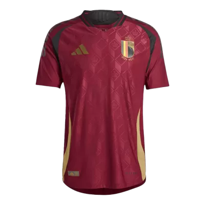 Camiseta Auténtica Bélgica Euro 2024 Primera Equipación Local Hombre - Versión Jugador - camisetasfutbol