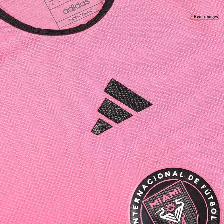 Camiseta Auténtica Inter Miami CF 2024 Primera Equipación Local Hombre - Versión Jugador - camisetasfutbol