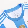 Calidad Premium Camiseta Argentina 2024 Primera Equipación Local Hombre Talla Grande（4XL-5XL） - Versión Hincha - camisetasfutbol