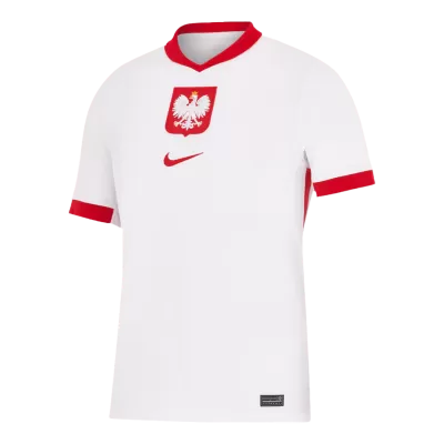 Camiseta Polonia Euro 2024 Primera Equipación Local Hombre - Versión Hincha - camisetasfutbol