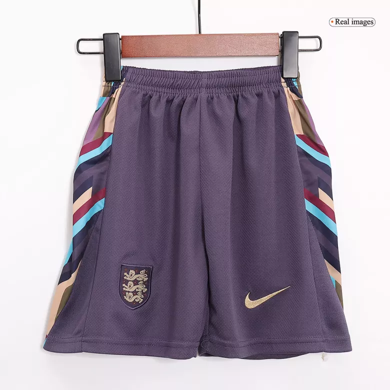 Miniconjunto Inglaterra Euro 2024 Segunda Equipación Visitante Niño (Camiseta + Pantalón Corto) - camisetasfutbol
